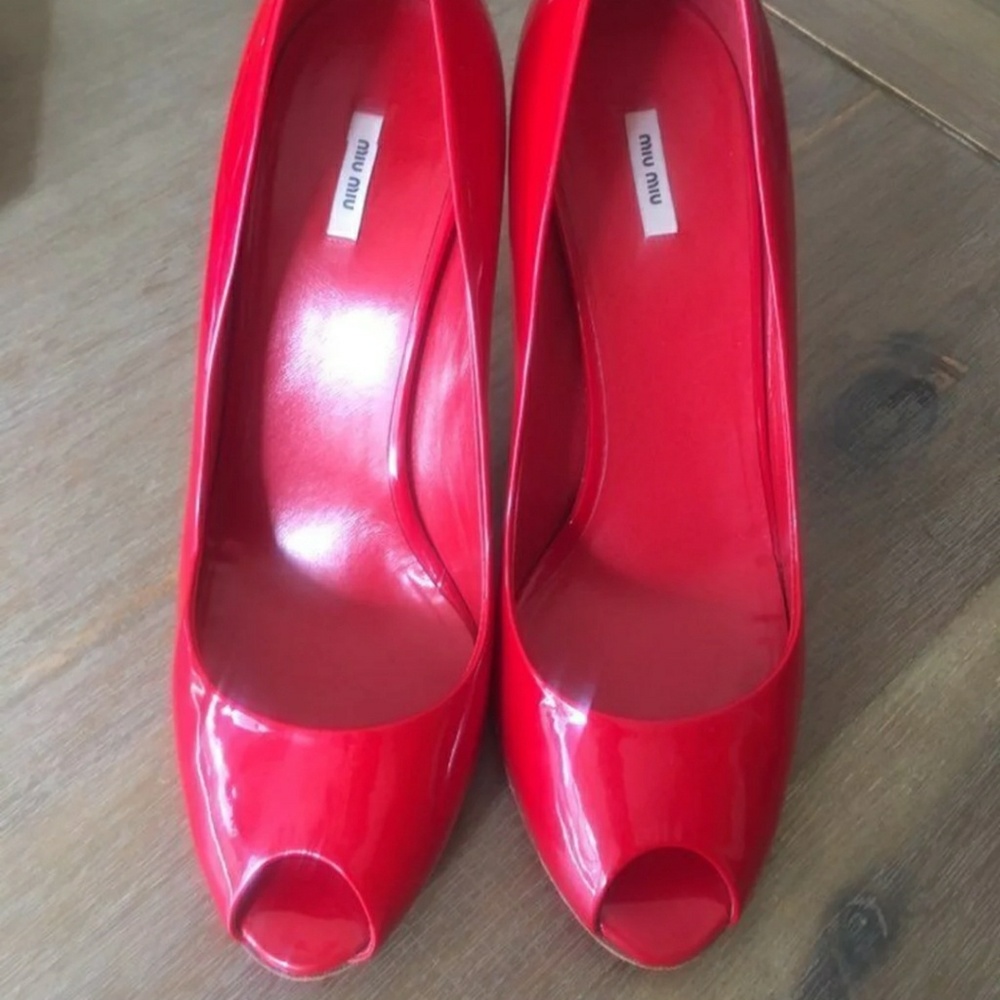 Miu Miu Sexy Red Heels